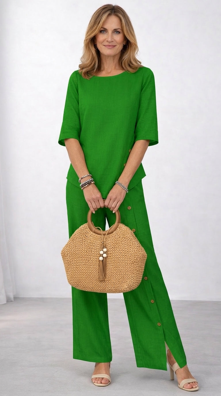 Chamusca – Conjunto Blusa e Calças