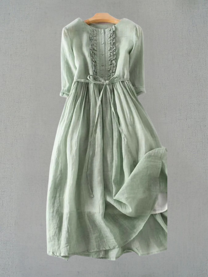 Castelo Mendo – Vestido Vintage com Renda