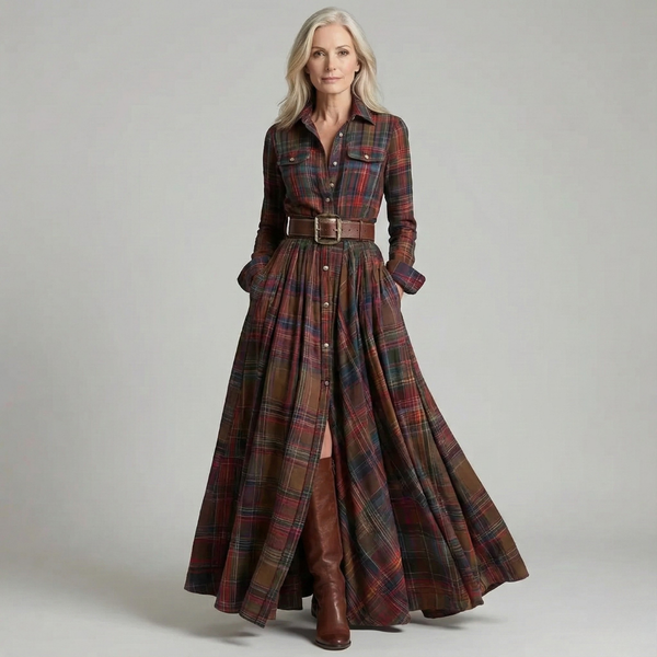 Sobral da Adiça – Vestido Longo Retro