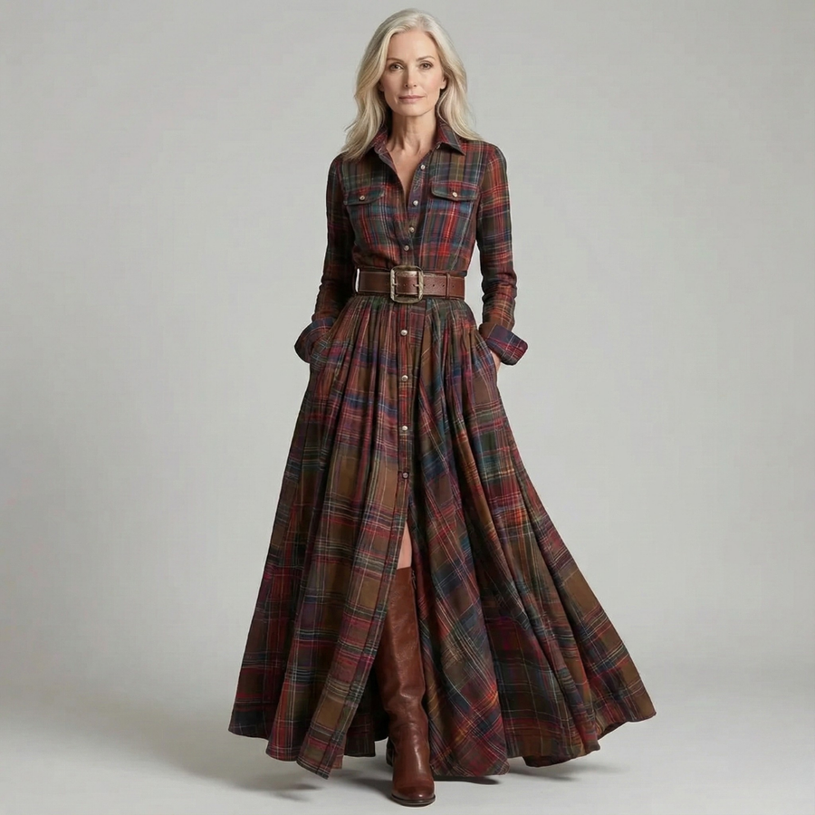 Sobral da Adiça – Vestido Longo Retro