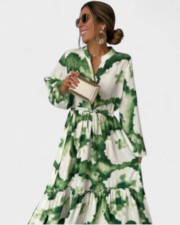 Alter do Chão – Vestido Longo de Manga Comprida
