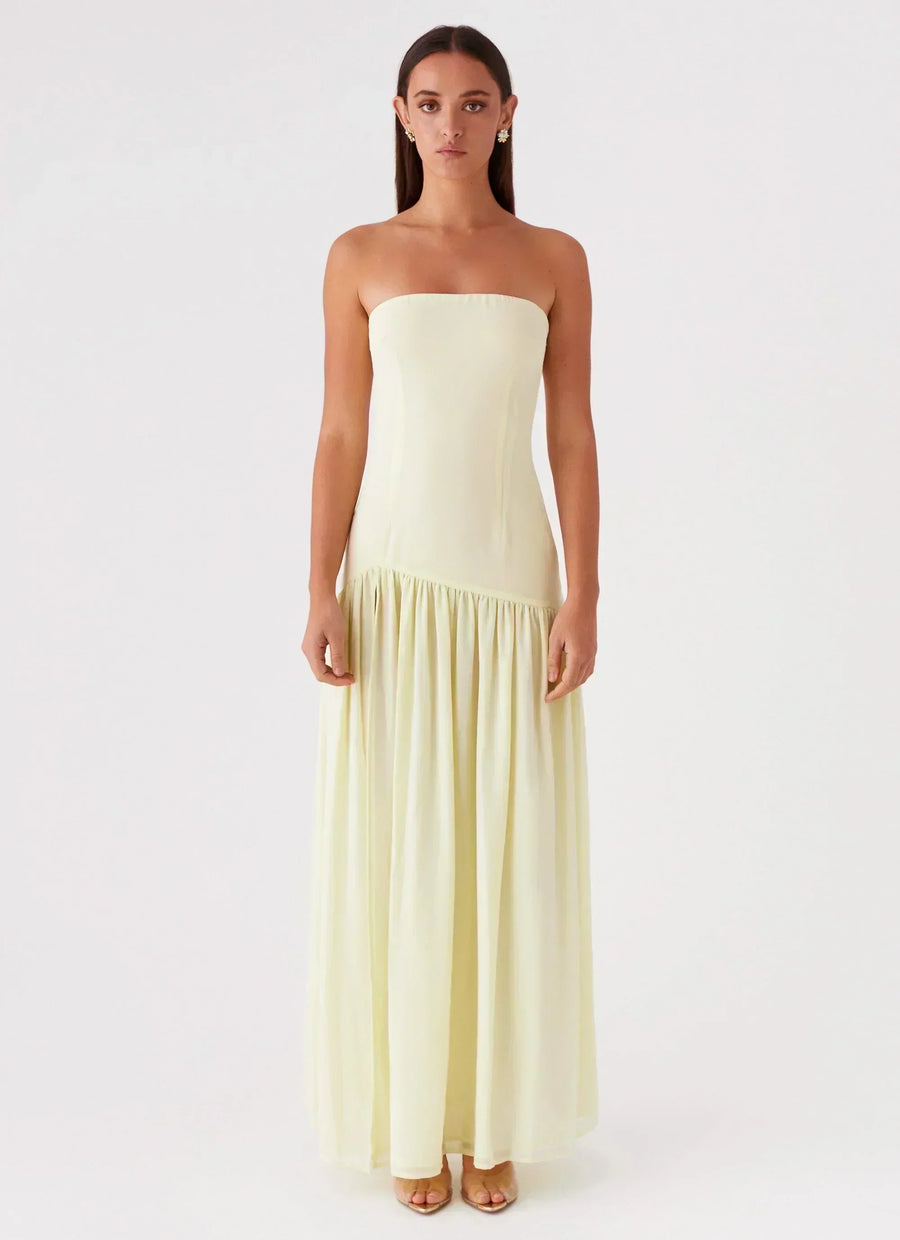 Loures – Vestido Maxi sem Alças