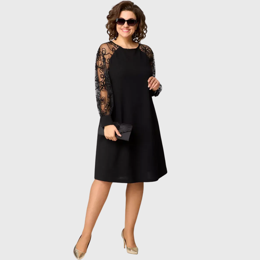Bemposta de Baixo – Vestido de Renda Preta