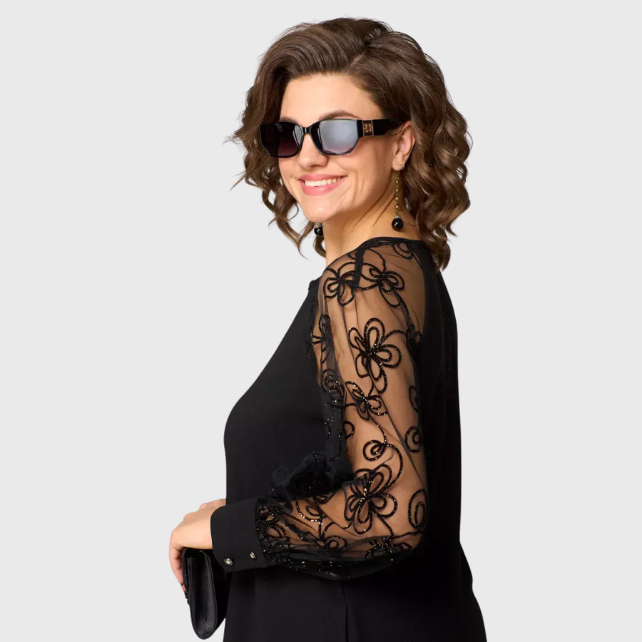 Bemposta de Baixo – Vestido de Renda Preta