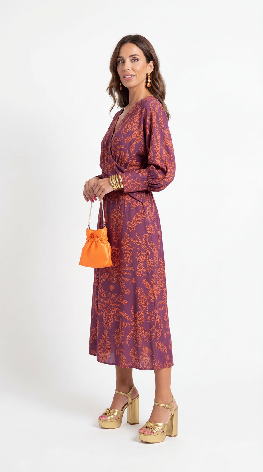 Castelo de Vide – Vestido Midi Estampado