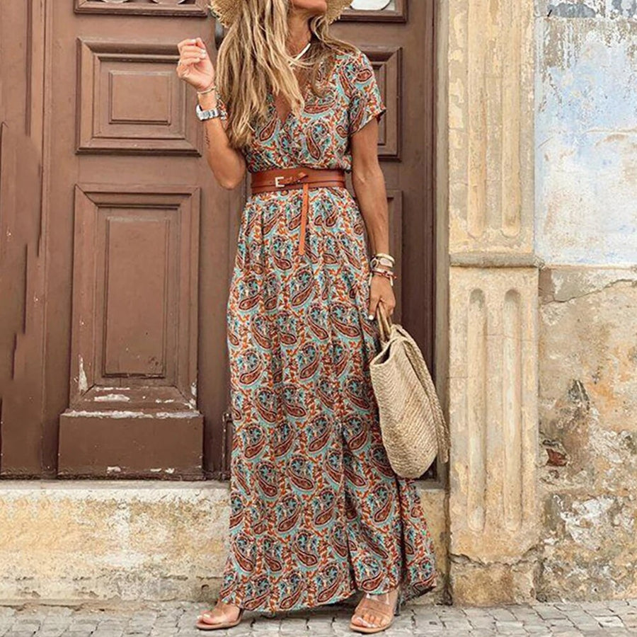 Rabal – Vestido Boho de Verão