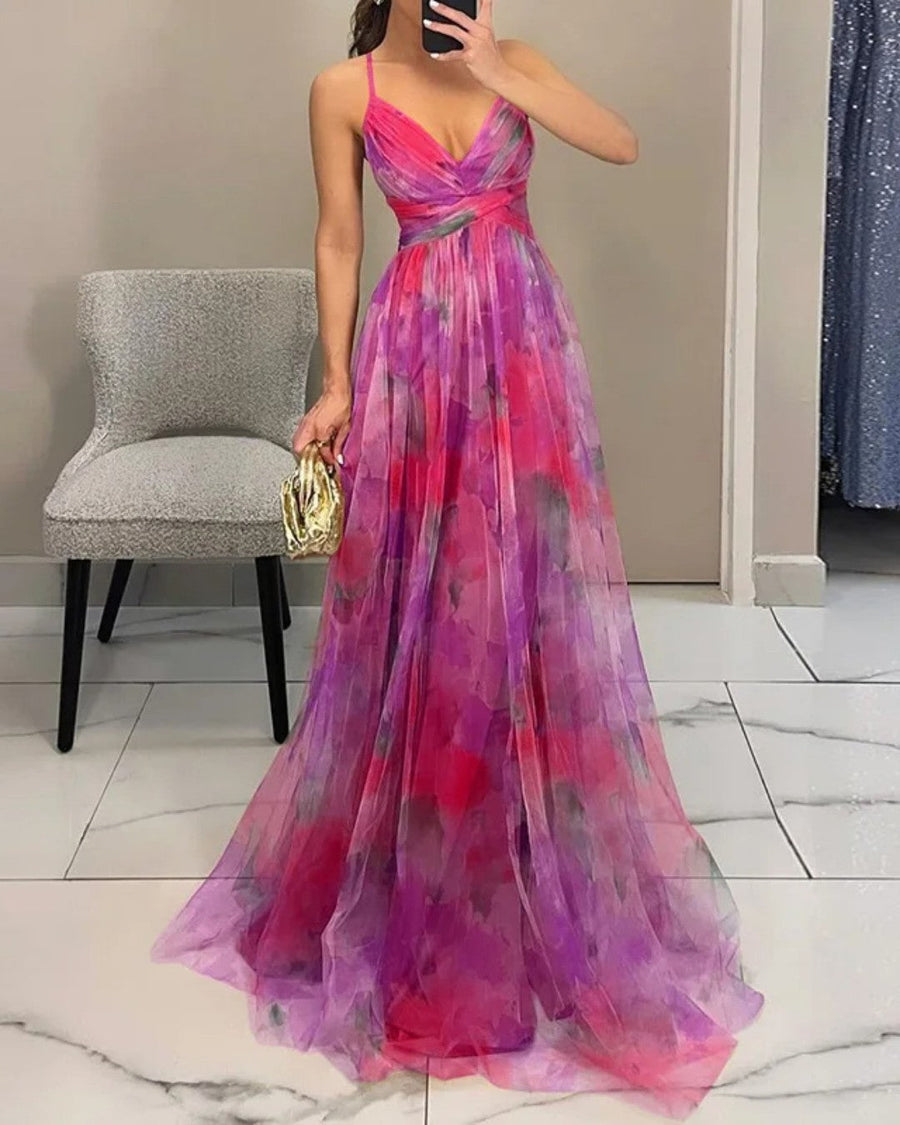 Ficalho – Vestido Longo Floral