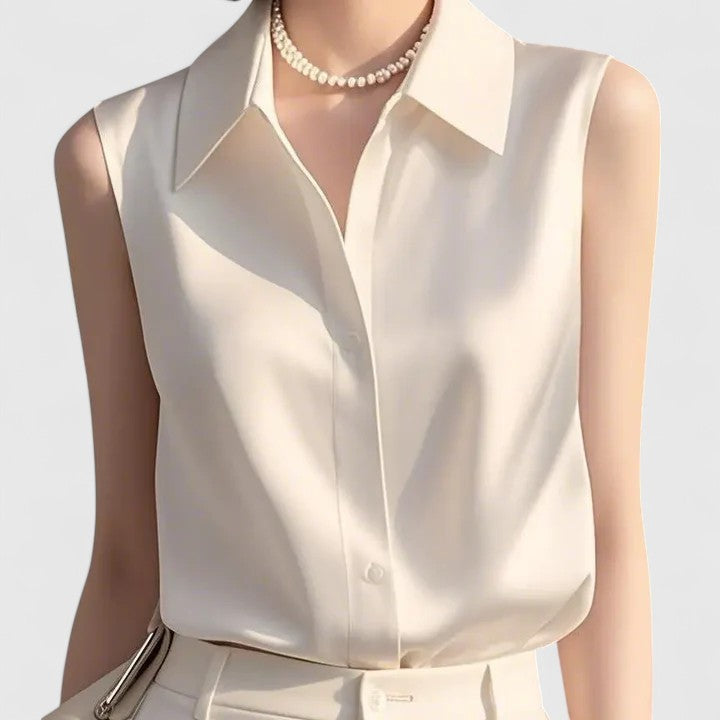 Argemil – Blusa de Cetim com Laço