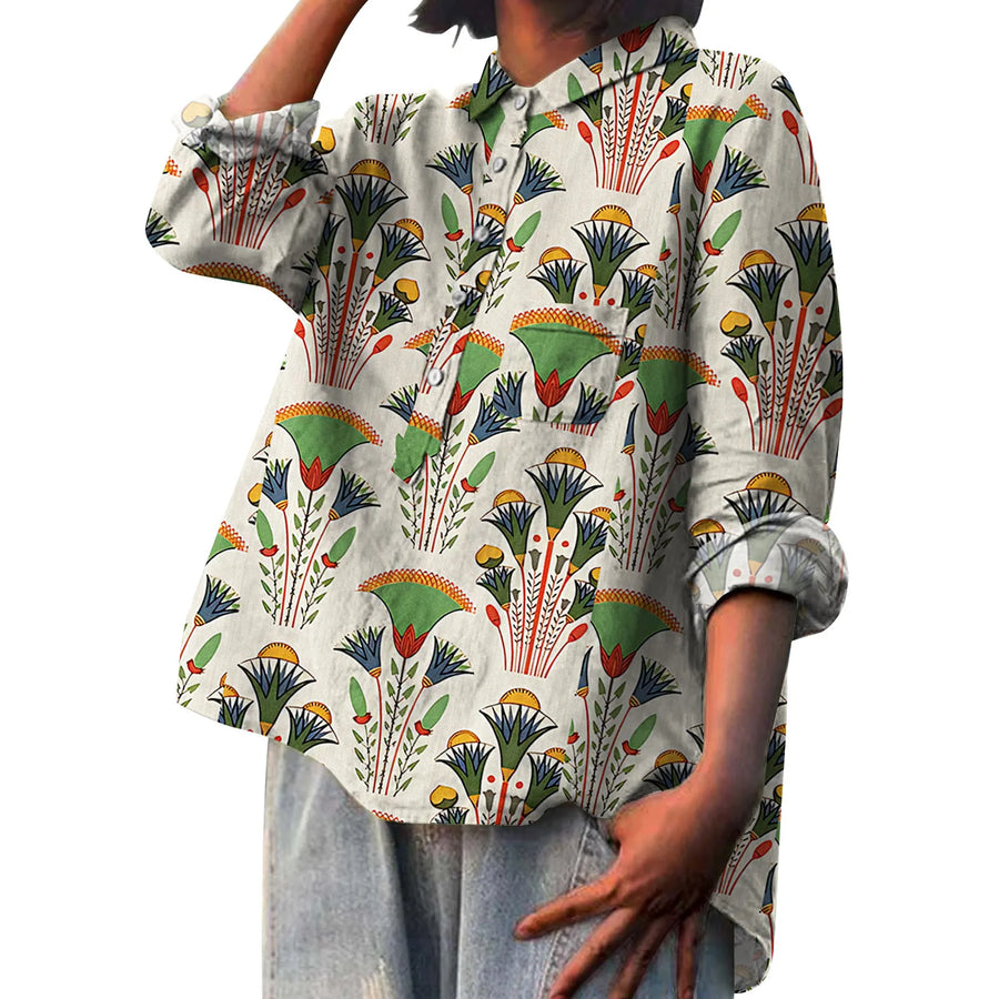 Vale de Mendiz – Camisa Floral