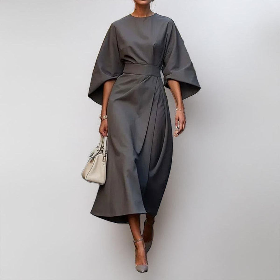 Ferreira do Zêzere – Vestido Maxi com Mangas Morcego