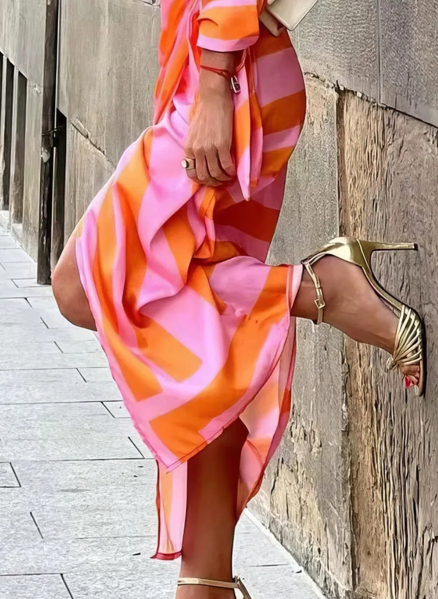 Proença-a-Velha – Vestido Envelope Estampado