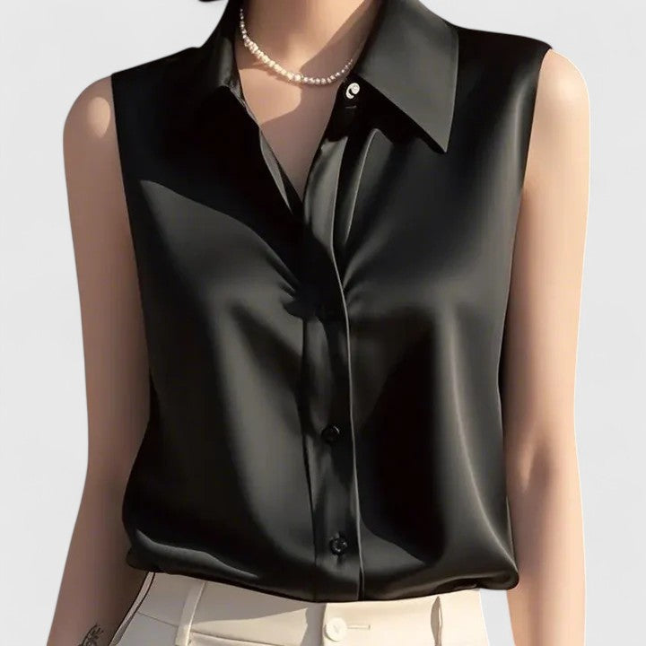 Argemil – Blusa de Cetim com Laço