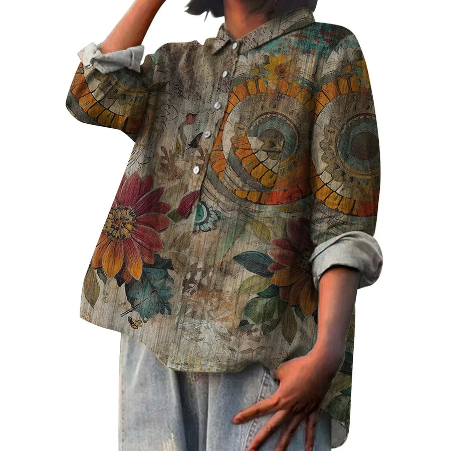 Vale de Mendiz – Camisa Floral
