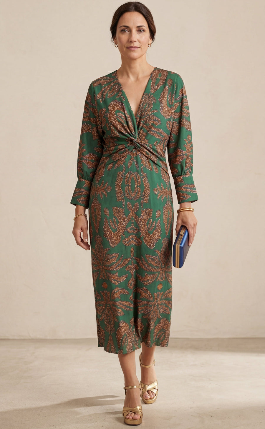 Castelo de Vide – Vestido Midi Estampado