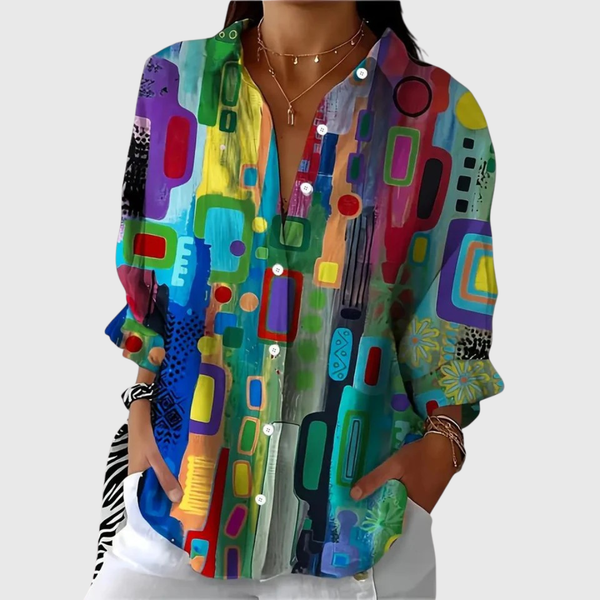 Penilhos – Blusa com Padrão Geométrico