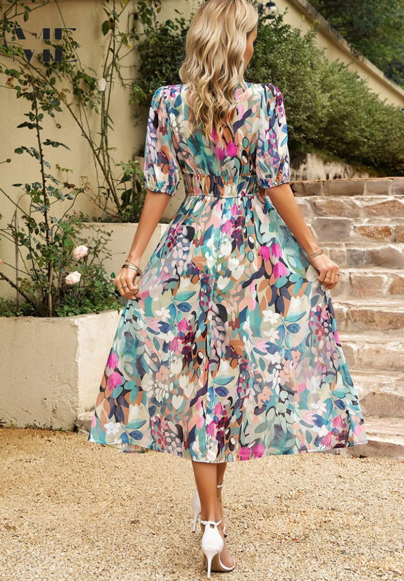 Aldeia Viçosa – Vestido Estampado