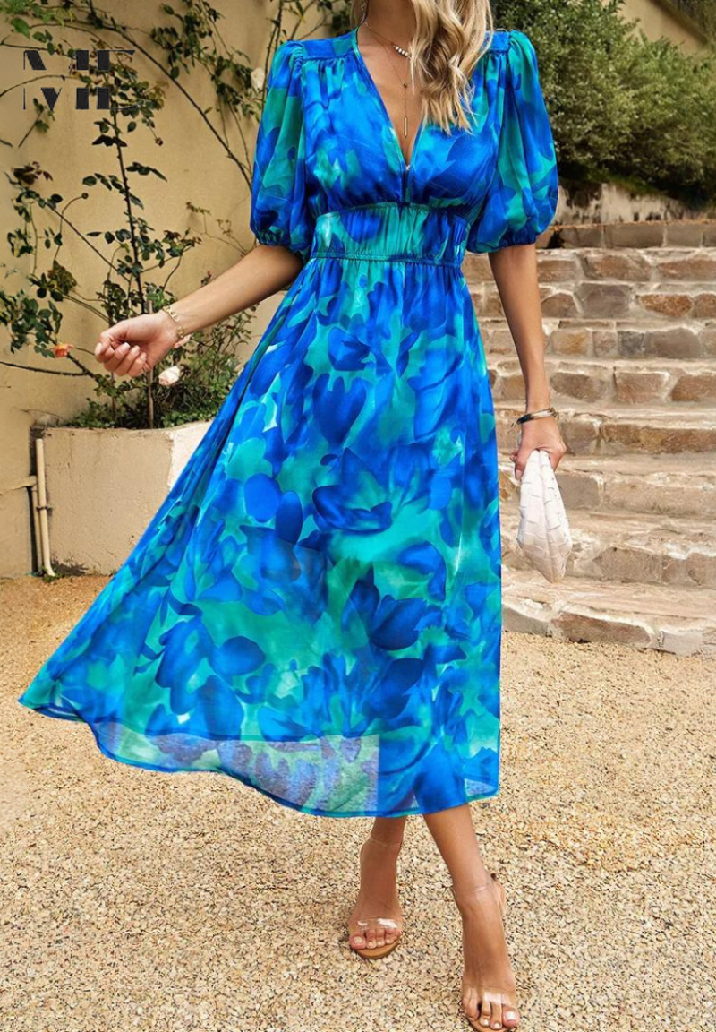 Aldeia Viçosa – Vestido Estampado