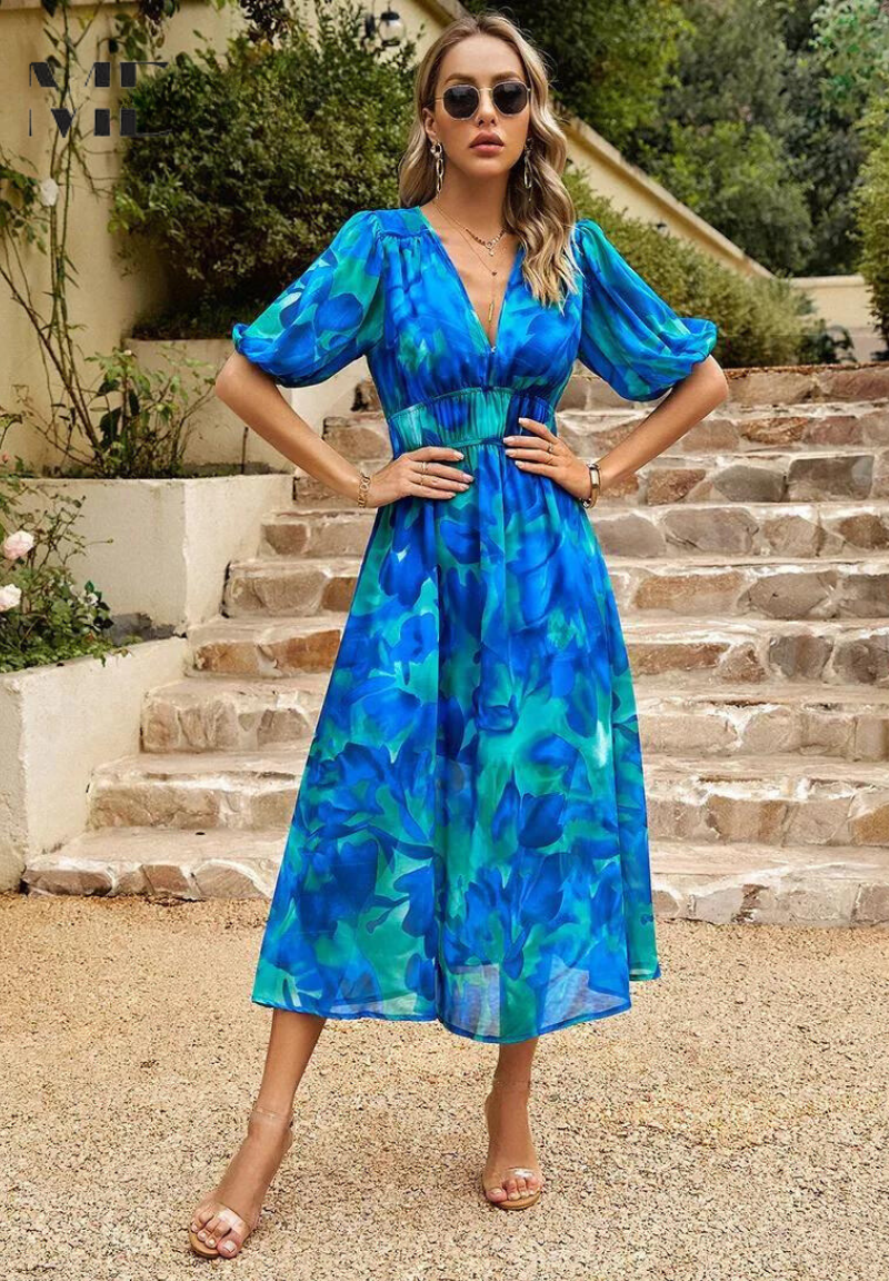 Aldeia Viçosa – Vestido Estampado