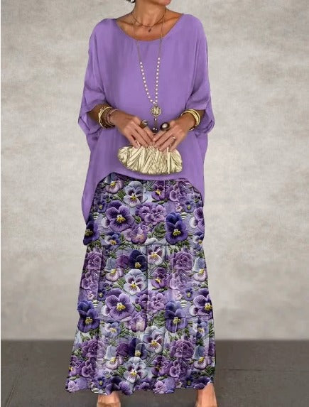 Safara – Vestido Longo de Corte Cuidado
