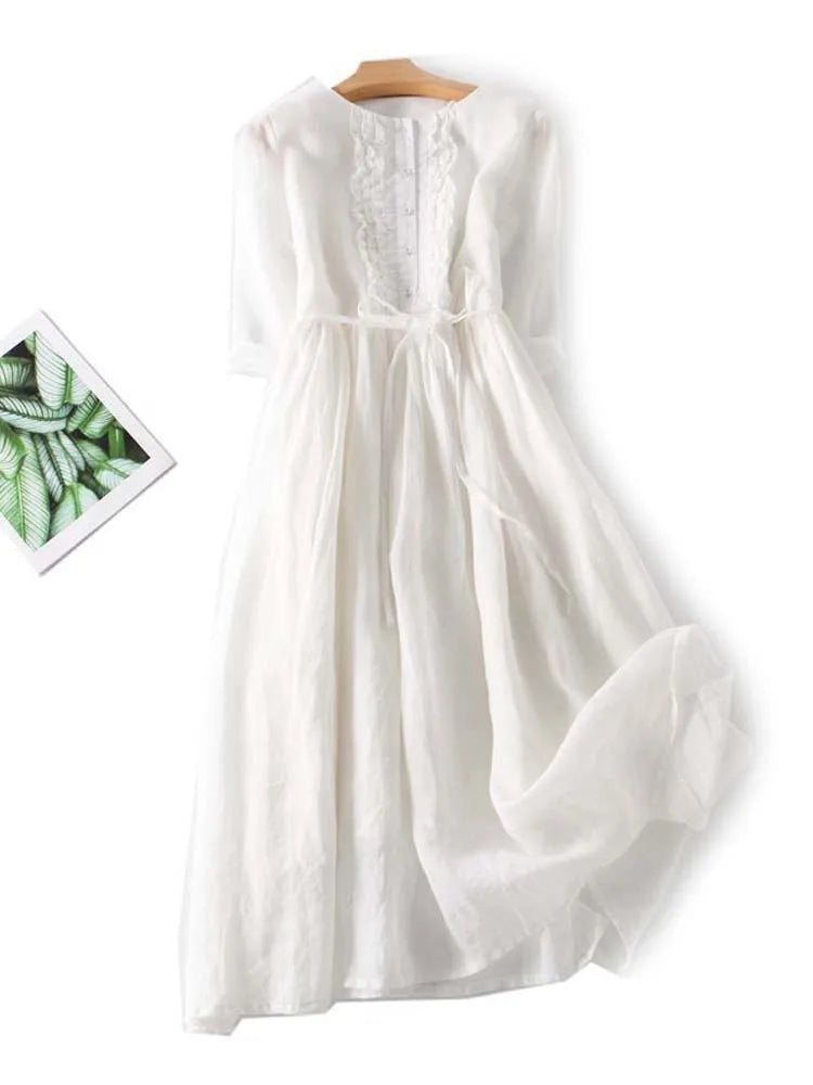 Castelo Mendo – Vestido Vintage com Renda