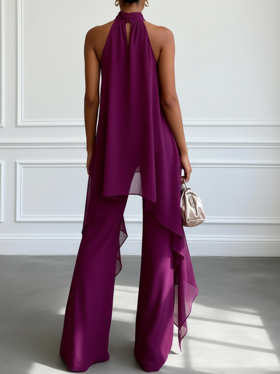 Escalos de Baixo – Conjunto de Top Halter e Calças