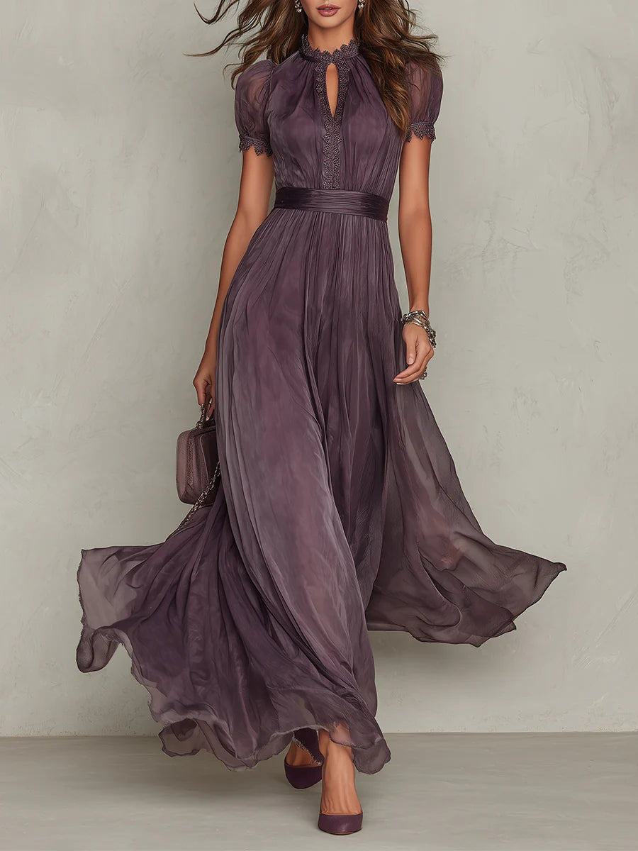 Porto Moniz – Vestido Longo com Decote em Gota