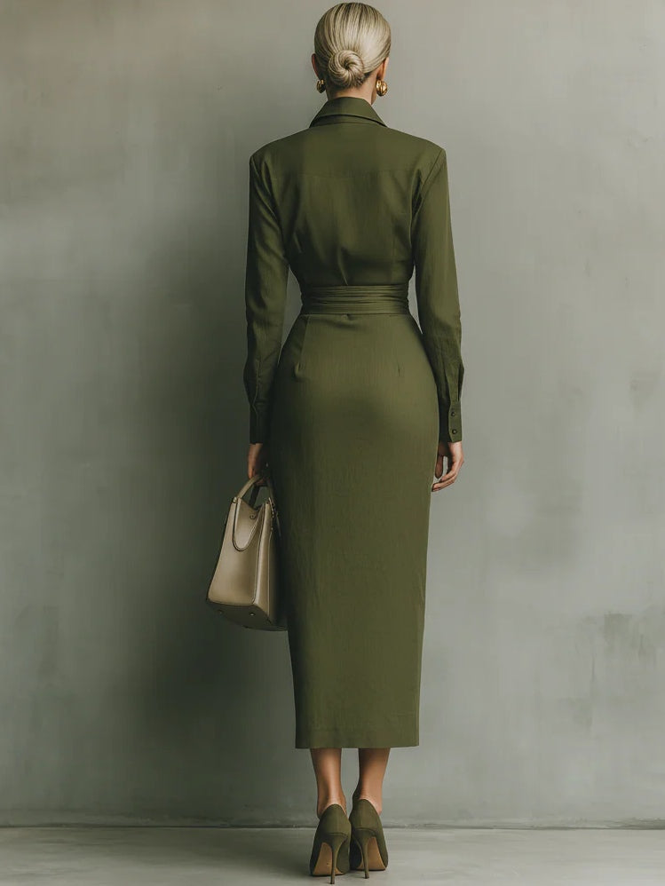 Zava – Vestido Envolvente Ajustado