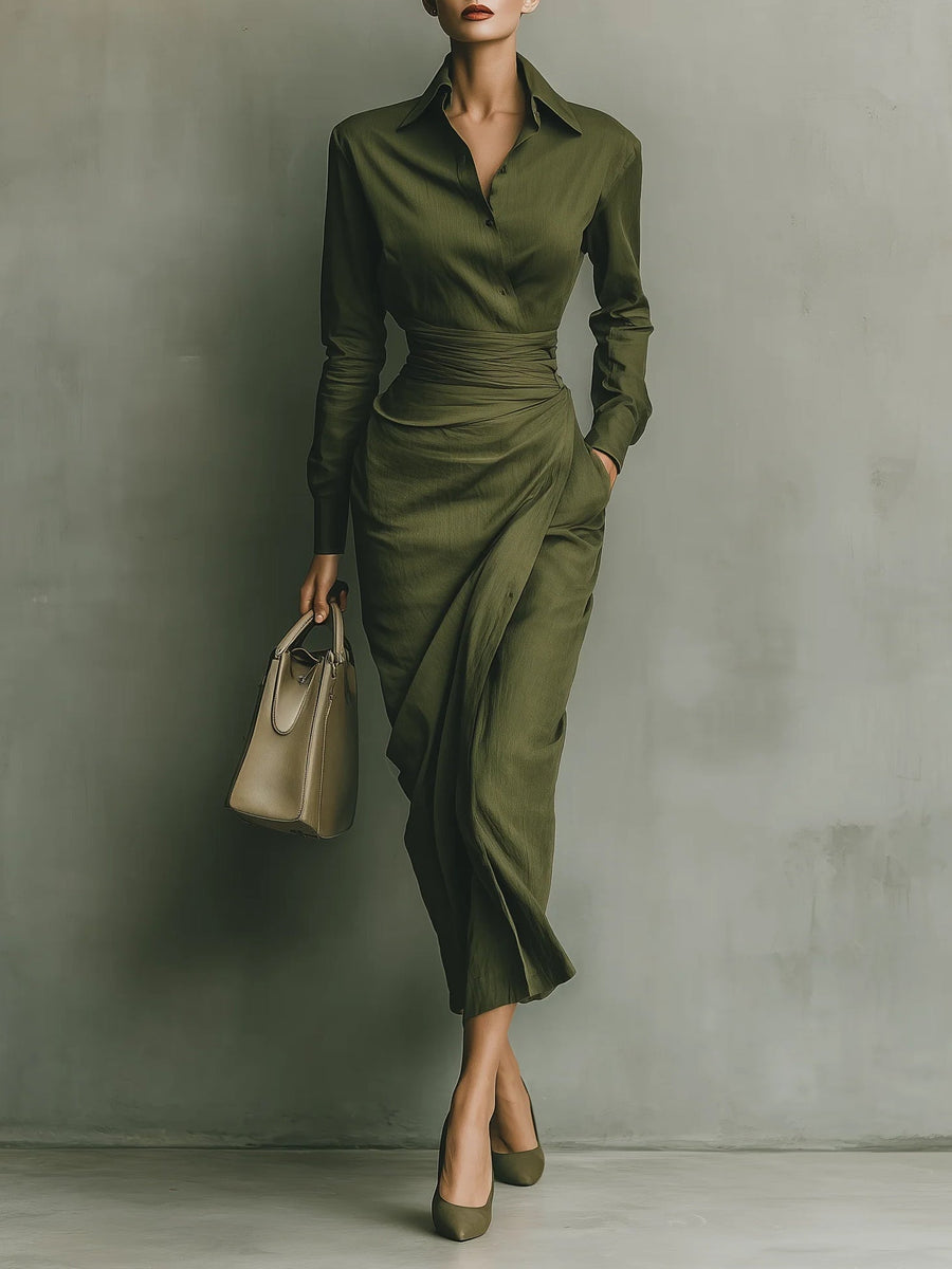 Zava – Vestido Envolvente Ajustado