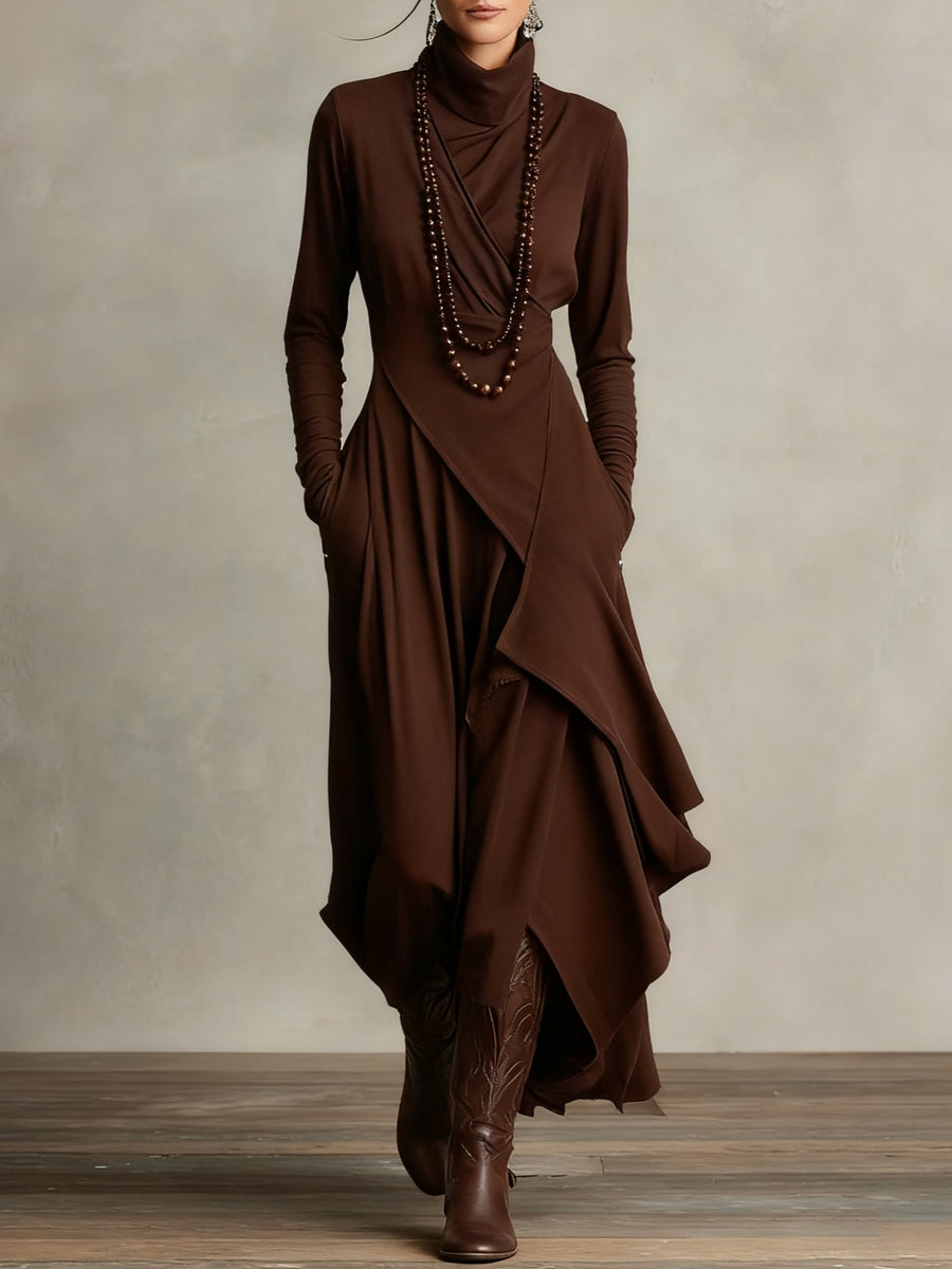 Montalvão – Vestido Longo Assimétrico