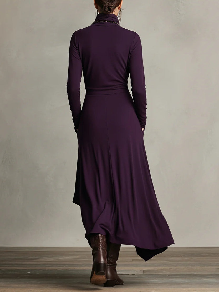 Colares – Vestido Maxi Assimétrico