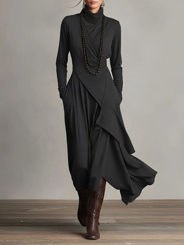 Colares – Vestido Maxi Assimétrico