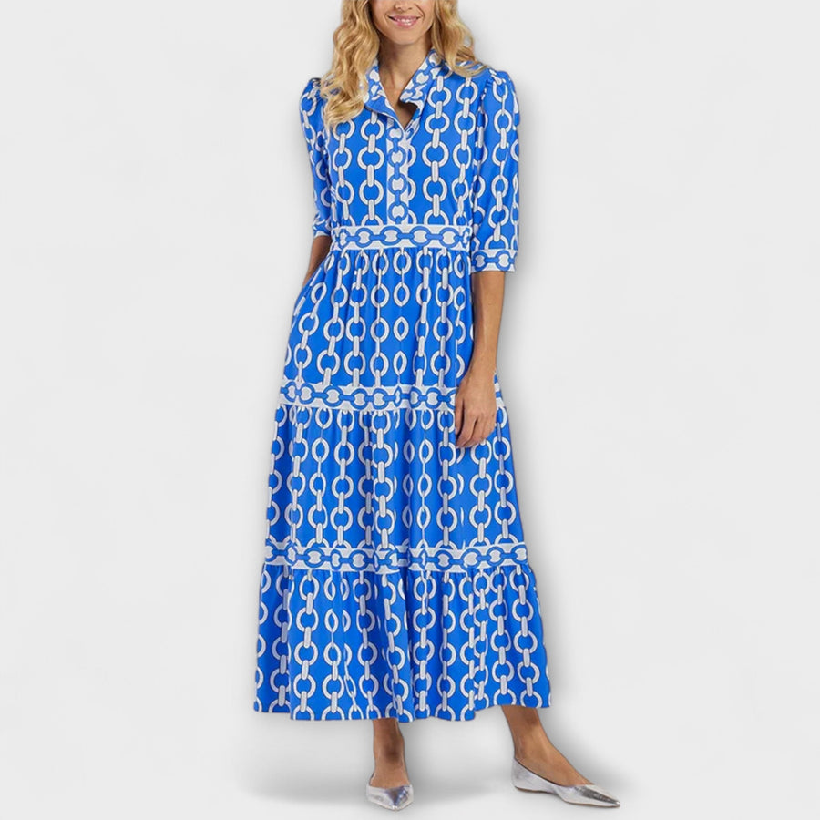 Póvoa de Varzim – Vestido Midi com Correntes