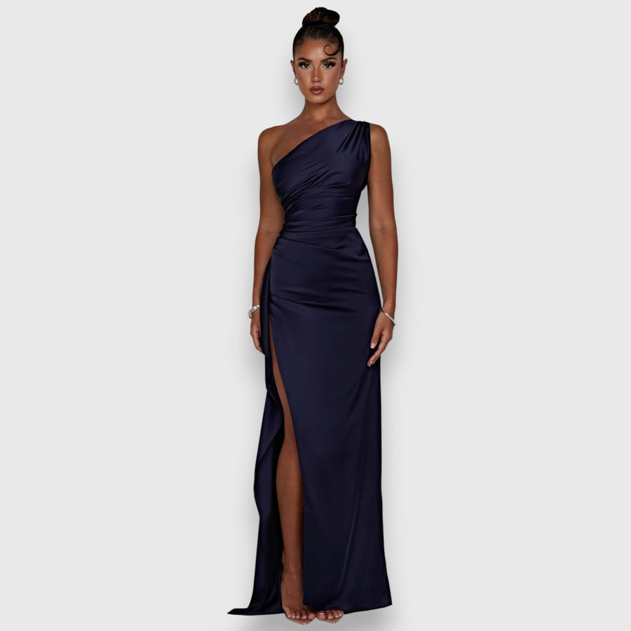 Ponte de Sor – Vestido Maxi de Um Ombro