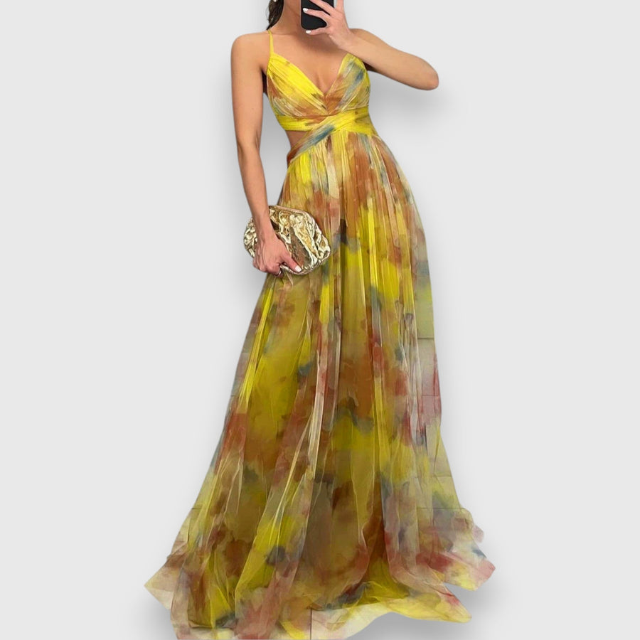 Cuba – Vestido Maxi em Malha Leve