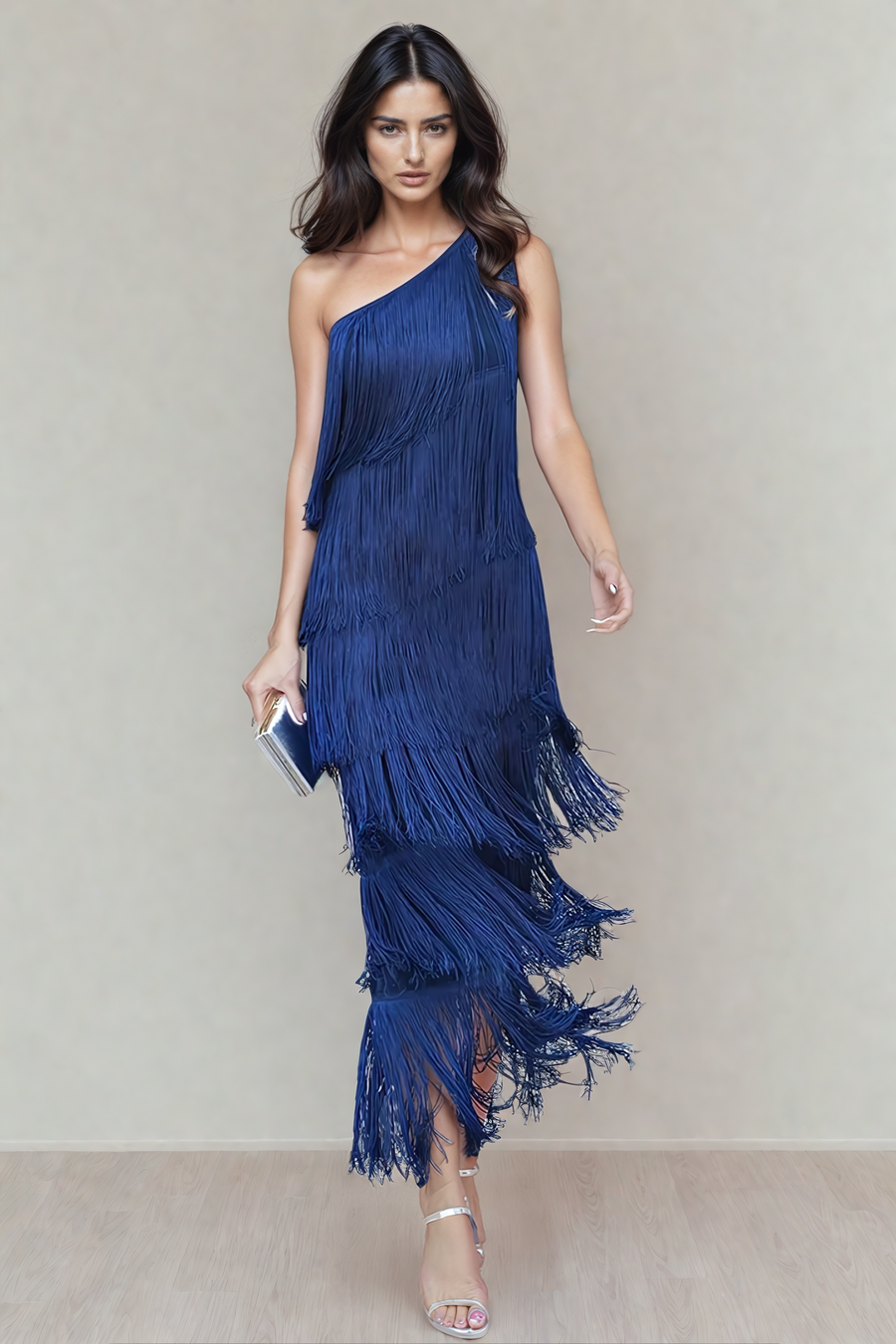 Sernande – Vestido Longo com Franjas