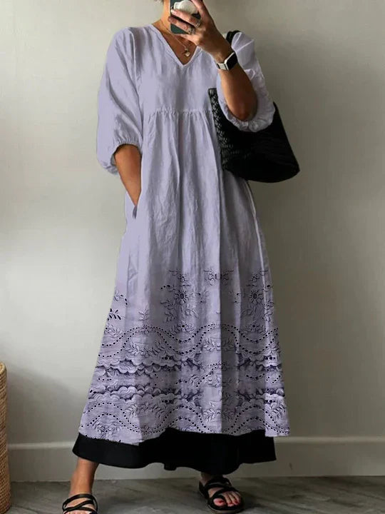 Barril – Vestido Estampado Boho