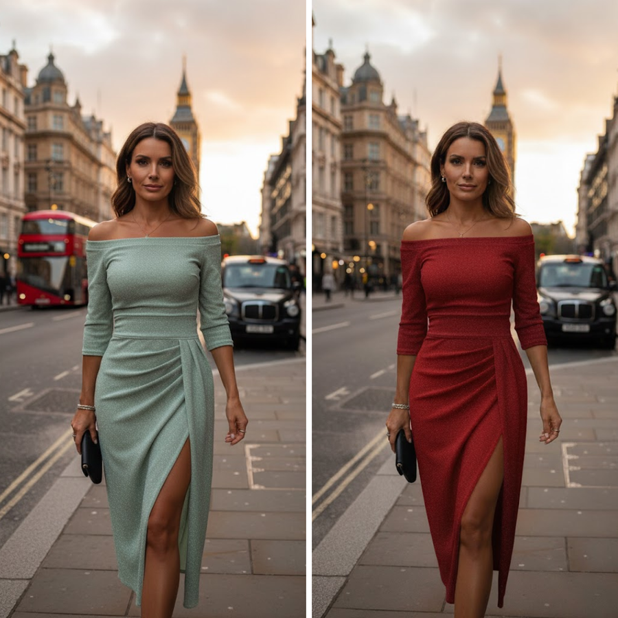 Aldeia das Dez – Vestido Longo com Decote Halter