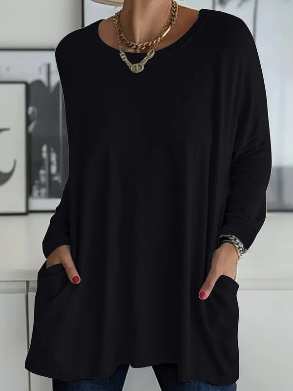 Tinalhas – Blusa Longa Fluida