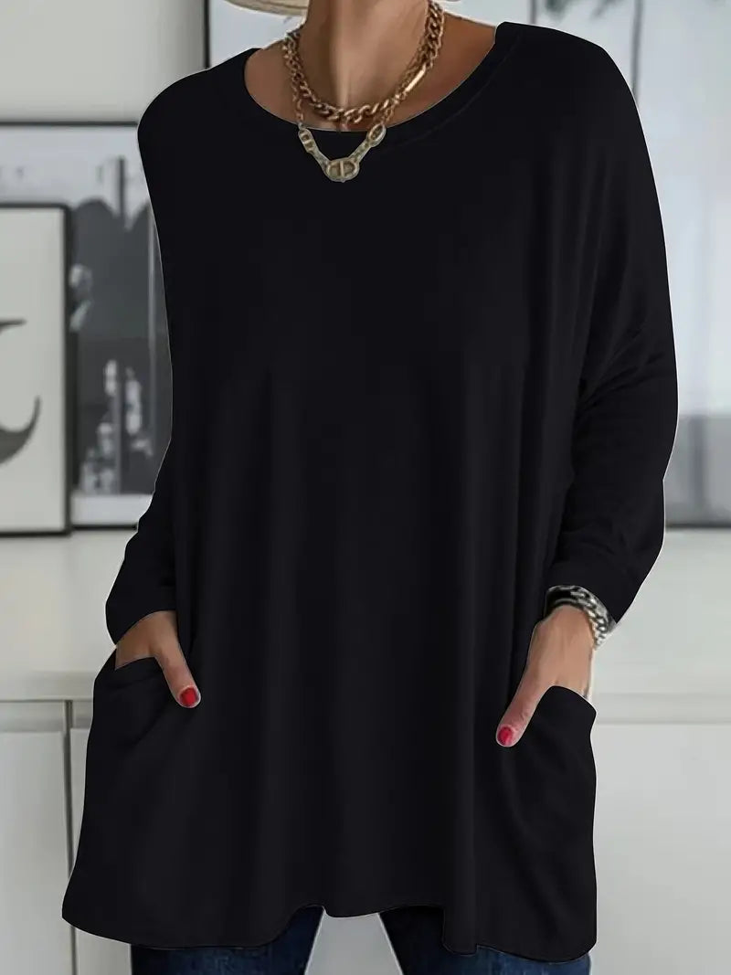 Tinalhas – Blusa Longa Fluida