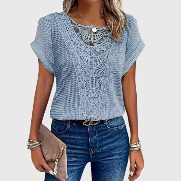 Santana de Cambas – Blusa de Renda