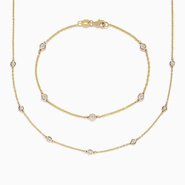 Santa Maria – Conjunto Colar e Pulseira com Cristais