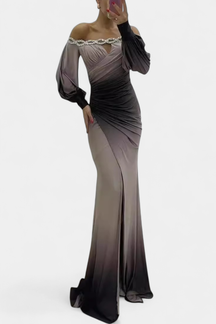 Santa Comba Dão – Vestido Maxi Ombré