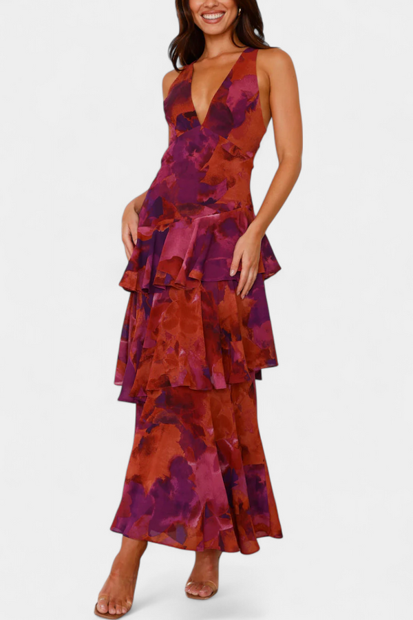 Furnas – Vestido de Chiffon