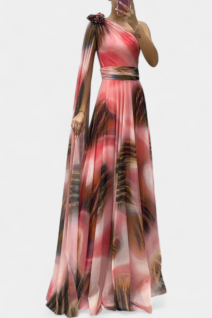 Montemor-o-Velho – Vestido Maxi de Um Ombro