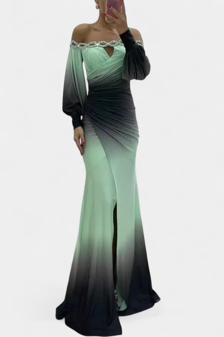 Santa Comba Dão – Vestido Maxi Ombré