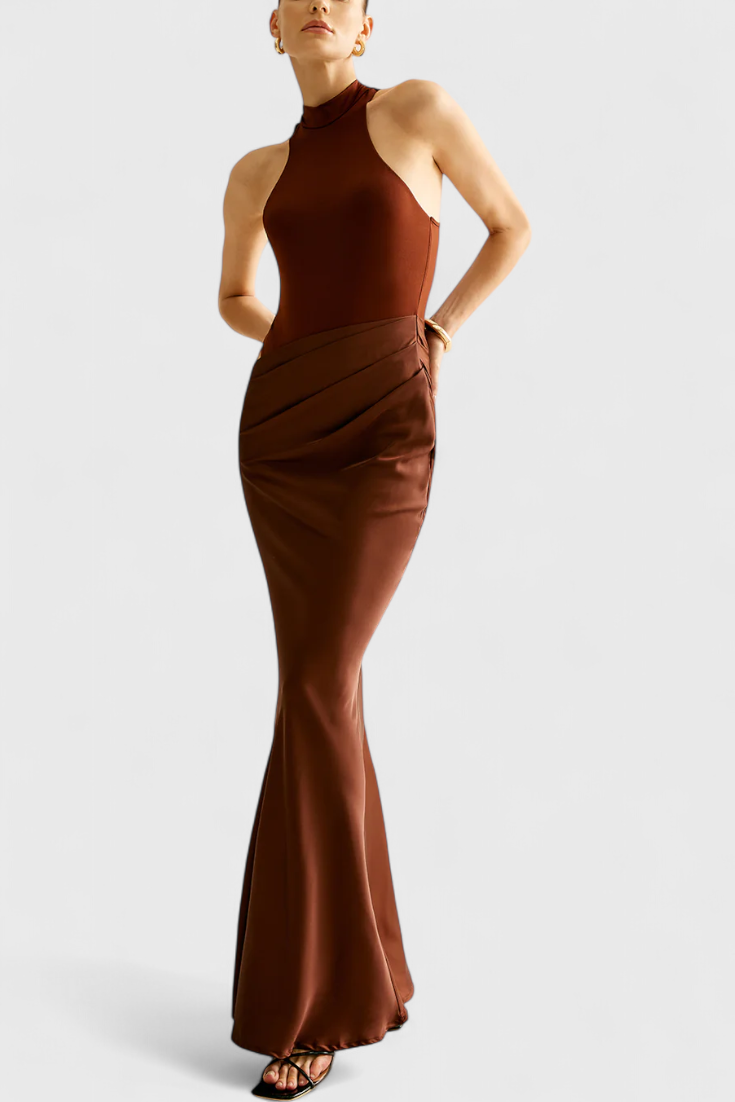 Vila Flor – Vestido Maxi de Alças