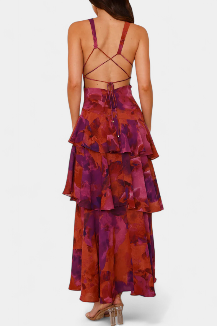 Furnas – Vestido de Chiffon