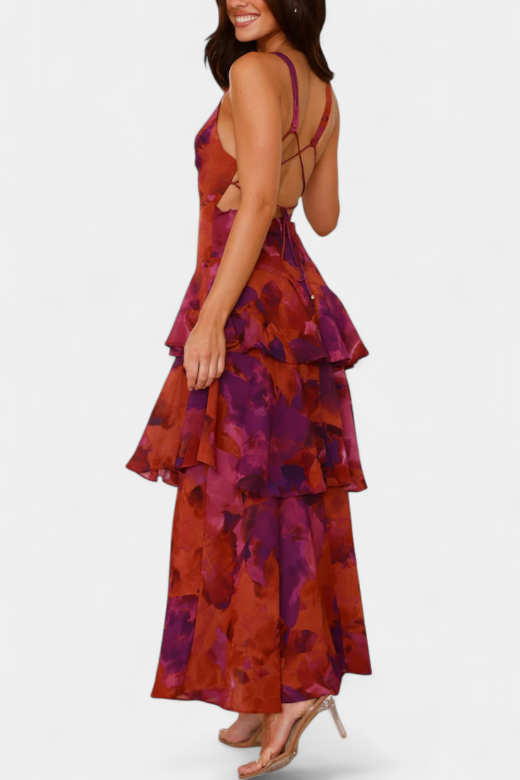 Furnas – Vestido de Chiffon