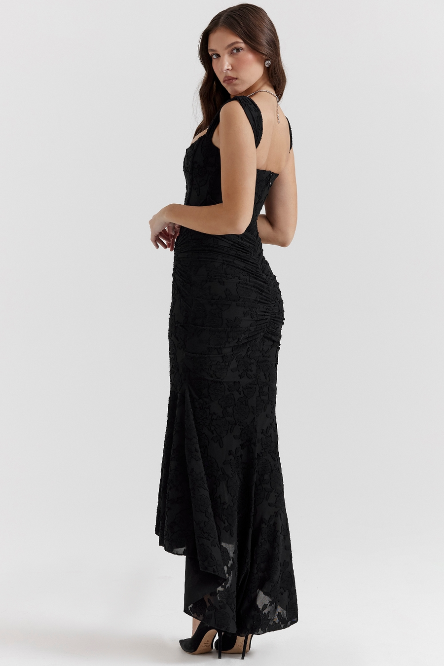 Espinhosela – Vestido Longo de Renda