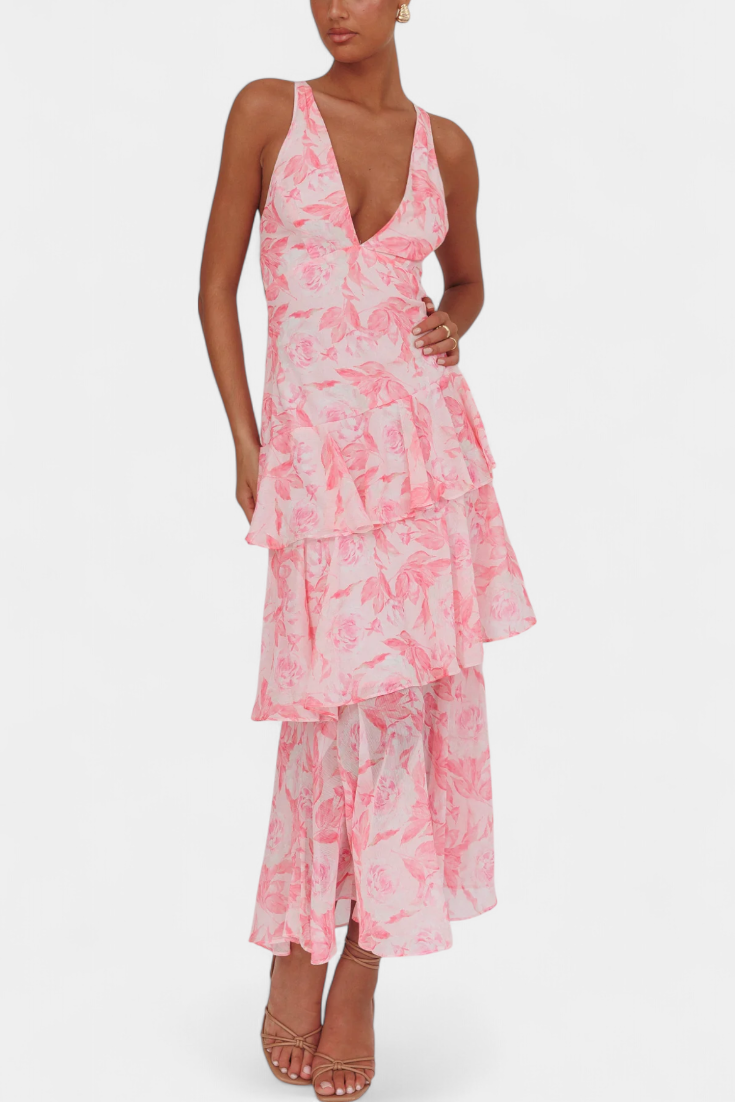 Furnas – Vestido de Chiffon